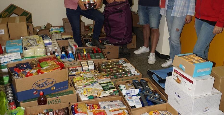 Spendenlieferung Soziale Arbeit Salzburg