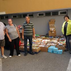 Spendenlieferung in die Salzburger Wärmestube